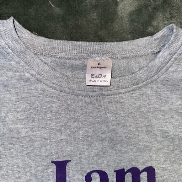 Barbie I am Kenough Crewneck Gray Unisex Size Small NWOT - Picture 4 of 8